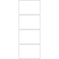 10648 - Label Size 115mm x 75mm - 880 labels per roll