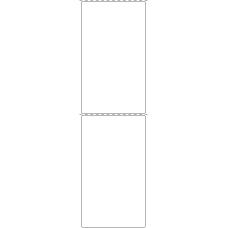 10654 - Label Size 100mm x 174mm - 390 labels per roll 