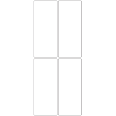 10659 - Label Size 69mm x 166mm - 820 labels per roll 