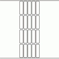 1066 - Label Size 15mm x 59mm - 5,500 labels per roll