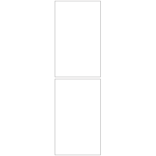 10660 - Label Size 112mm x 186mm - 370 labels per roll 