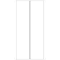 10666 - Label Size 68mm x 295mm - 460 labels per roll