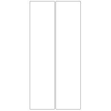 10666 - Label Size 68mm x 295mm - 460 labels per roll 