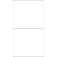 10667 - Label Size 185mm x 168mm - 410 labels per roll