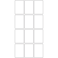 10668 - Label Size 44mm x 68mm - 2940 labels per roll