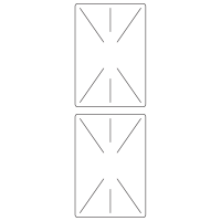 10671 - Label Size 65mm x 95mm - 690 labels per roll 10671 - Label Size 65mm x 95mm - 690 labels per roll