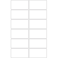 10672 - Label Size 116mm x 60mm - 2200 labels per roll