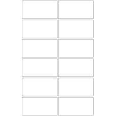 10672 - Label Size 116mm x 60mm - 2200 labels per roll 