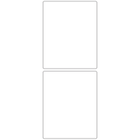 10678 - Label Size 117mm x 145mm - 460 labels per roll