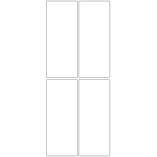 10680 - Label Size 65mm x 160mm - 850 labels per roll 