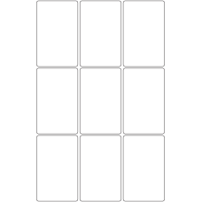 10682 - Label Size 60mm x 95mm - 2160 labels per roll 