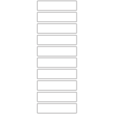 10683 - Label Size 75mm x 18mm - 3240 labels per roll 