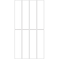 10688 - Label Size 50mm x 206mm - 1340 labels per roll 10688 - Label Size 50mm x 206mm - 1340 labels per roll