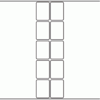 1069 - Label Size 40mm x 55mm - 2,360 labels per roll