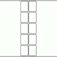 1069 - Label Size 40mm x 55mm - 2,360 labels per roll 