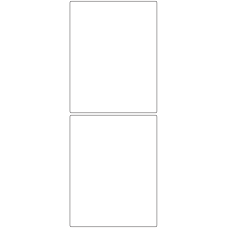10691 - Label Size 110mm x 140mm - 490 labels per roll 