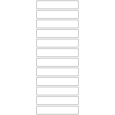 10694 - Label Size 102mm x 20mm - 3010 labels per roll 