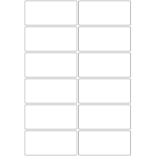 10695 - Label Size 102mm x 48mm - 2760 labels per roll 