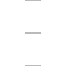 10700 - Label Size 80mm x 160mm - 420 labels per roll 