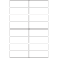 10704 - Label Size 102mm x 35mm - 3640 labels per roll