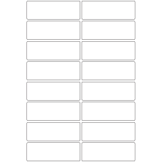 10704 - Label Size 102mm x 35mm - 3640 labels per roll 