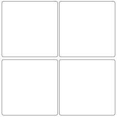 10706 - Label Size 100mm x 100mm - 1340 labels per roll 