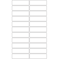 10708 - Label Size 89mm x 25mm - 5000 labels per roll