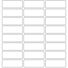 10714 - Label Size 63mm x 23mm - 8020 labels per roll 