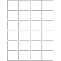 10715 - Label Size 56mm x 48mm - 5450 labels per roll