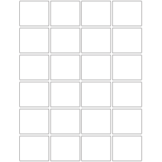 10715 - Label Size 56mm x 48mm - 5450 labels per roll 