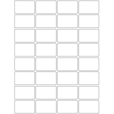 10716 - Label Size 55mm x 35mm - 7270 labels per roll 