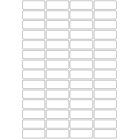 10719 - Label Size 50mm x 19mm - 12730 labels per roll