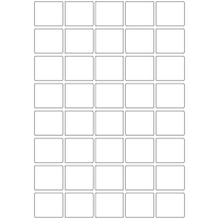 10720 - Label Size 40mm x 35mm - 9090 labels per roll