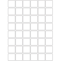 10723 - Label Size 35mm x 35mm - 10910 labels per roll