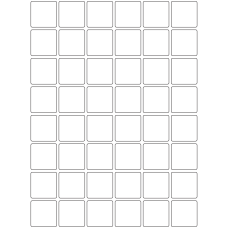 10723 - Label Size 35mm x 35mm - 10910 labels per roll 