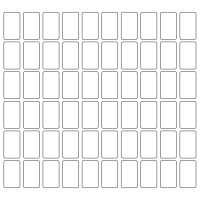 10727 - Label Size 19mm x 32mm - 20040 labels per roll