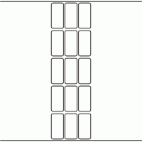 1073 - Label Size 26mm x 54mm - 3,540 labels per roll
