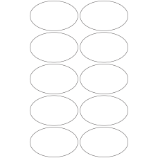 10732 - Label Size 90mm x 56mm - 2370 labels per roll 