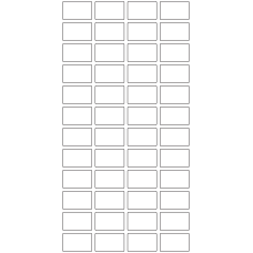10737 - Label Size 34mm x 21mm - 11380 labels per roll 