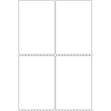10738 - Label Size 100mm x 150mm - 910 labels per roll 