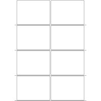 10739 - Label Size 102mm x 74mm - 1820 labels per roll