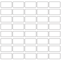10742 - Label Size 40mm x 20mm - 13360 labels per roll
