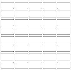 10742 - Label Size 40mm x 20mm - 13360 labels per roll 