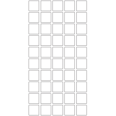 10746 - Label Size 26mm x 26mm - 11850 labels per roll 