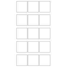 10747 - Label Size 48mm x 48mm - 3560 labels per roll 