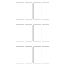 10748 - Label Size 34mm x 75mm - 2840 labels per roll 