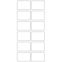 10751 - Label Size 60mm x 40mm - 3010 labels per roll