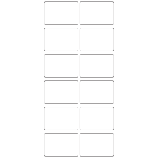 10751 - Label Size 60mm x 40mm - 3010 labels per roll 