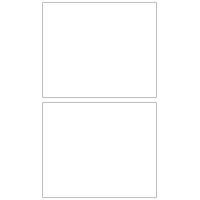 10753 - Label Size 196mm x 164mm - 410 labels per roll