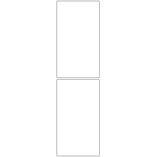 10776 - Label Size 78mm x 140mm - 490 labels per roll 